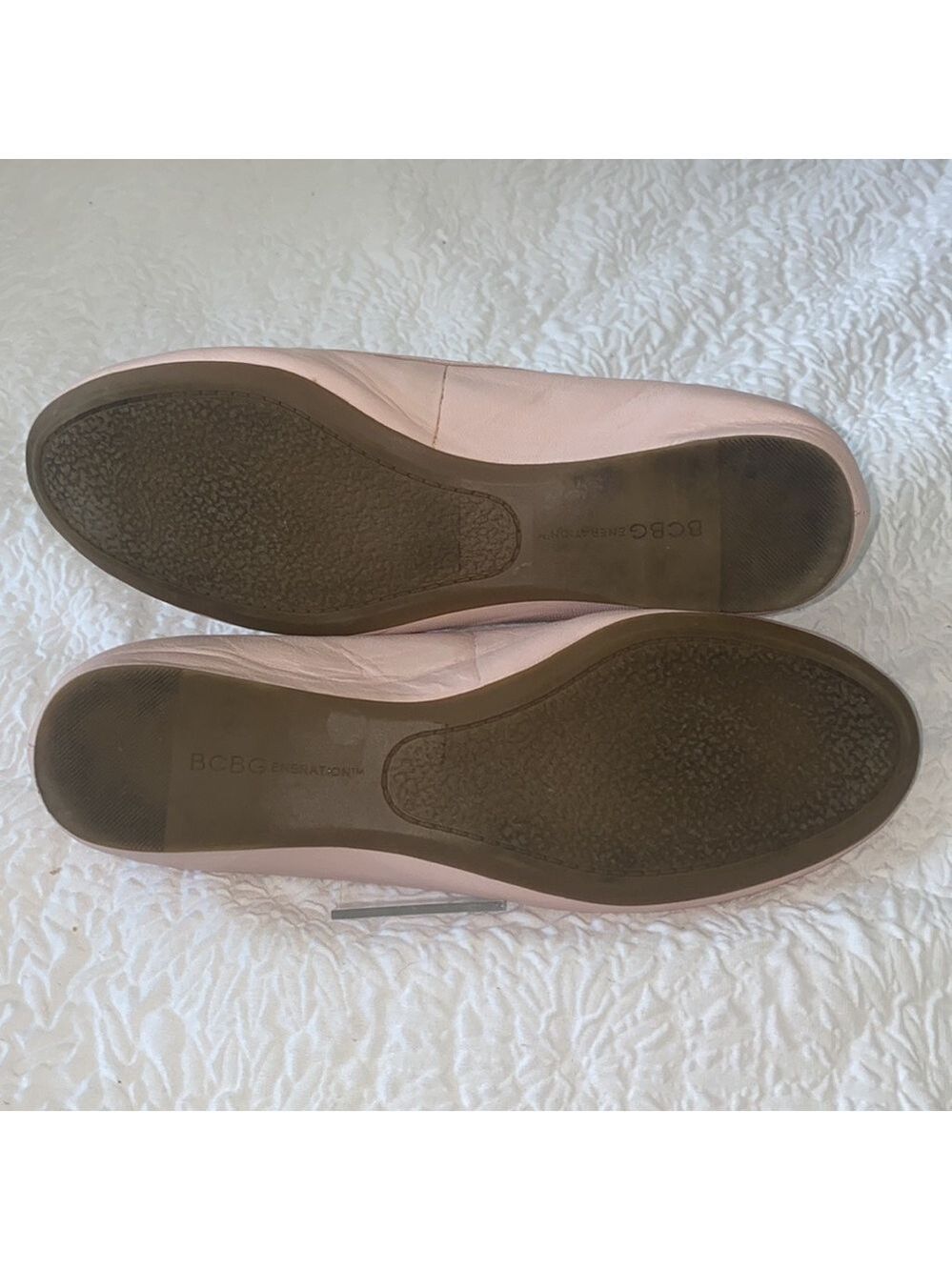 BCBGeneration Barely Pink Beckie Ballet Flats - Picture 8 of 11